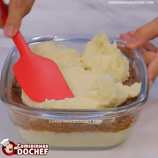 Escondidinho de Carne Moída - Passo 2