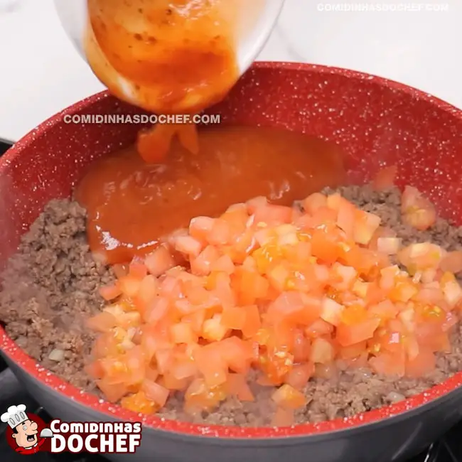 Escondidinho de Carne Moída com Purê de Batata - Passo 7
