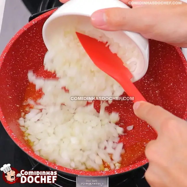 Macarrão com Sardinha Cremoso - Passo 2