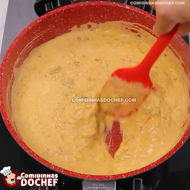 Macarrão com Sardinha Cremoso - Passo 10