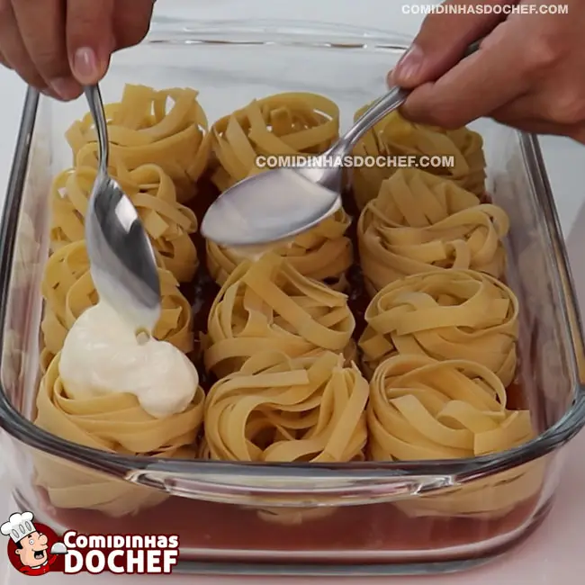 Macarrão de Forno Ninho - Passo 3