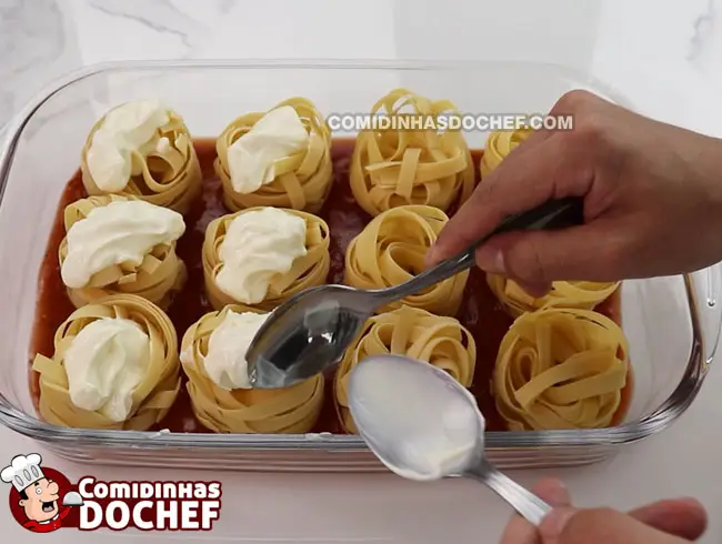 Macarrão de Forno com Requeijão - Passo 3