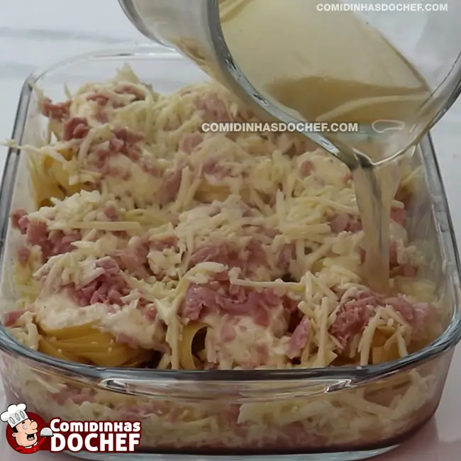 Macarrão de Forno com Requeijão - Passo 6