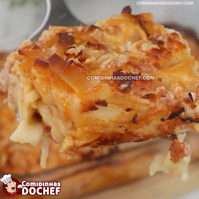 Macarrão de Forno com Requeijão - Passo 8
