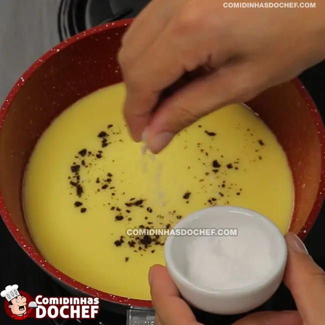 Molho Branco com Trigo - Passo 4