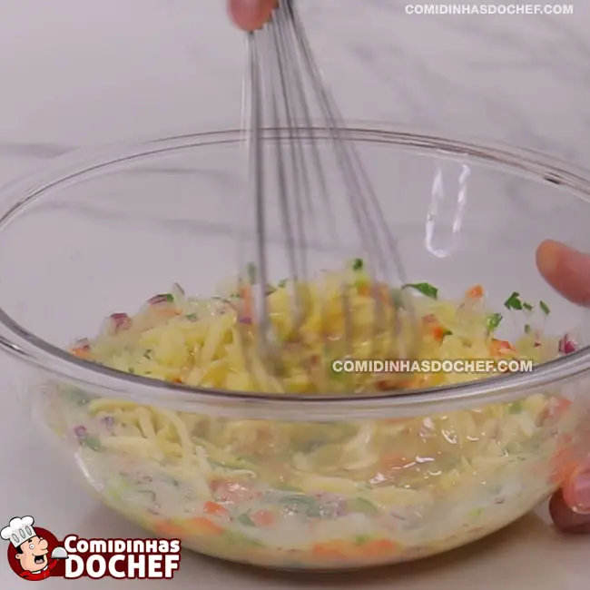 Omelete de Ovo Simples - Passo 3