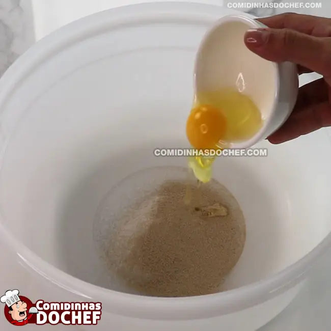Pãozinho Sovado - Passo 1