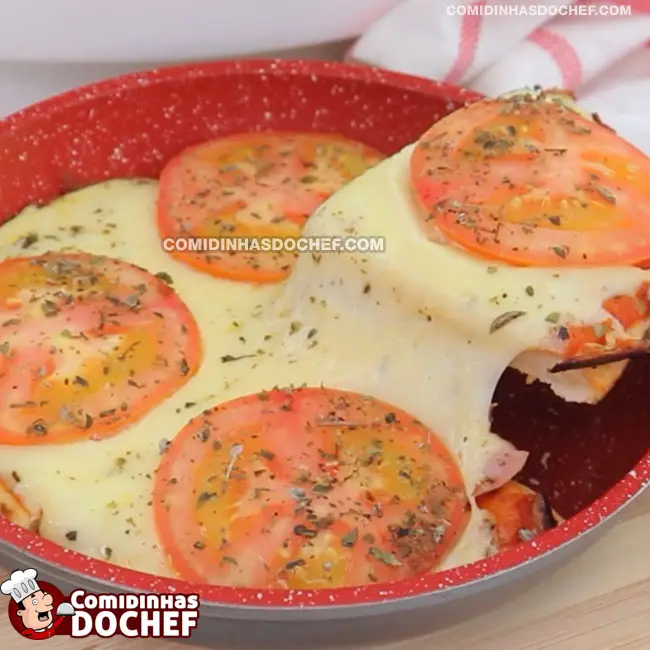 Pizza de Frigideira - Passo 5