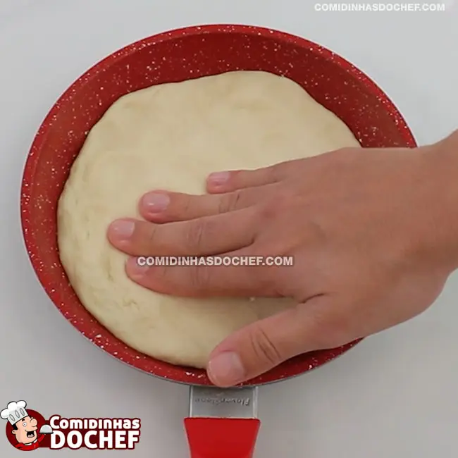 Pizza de Frigideira - Passo 4