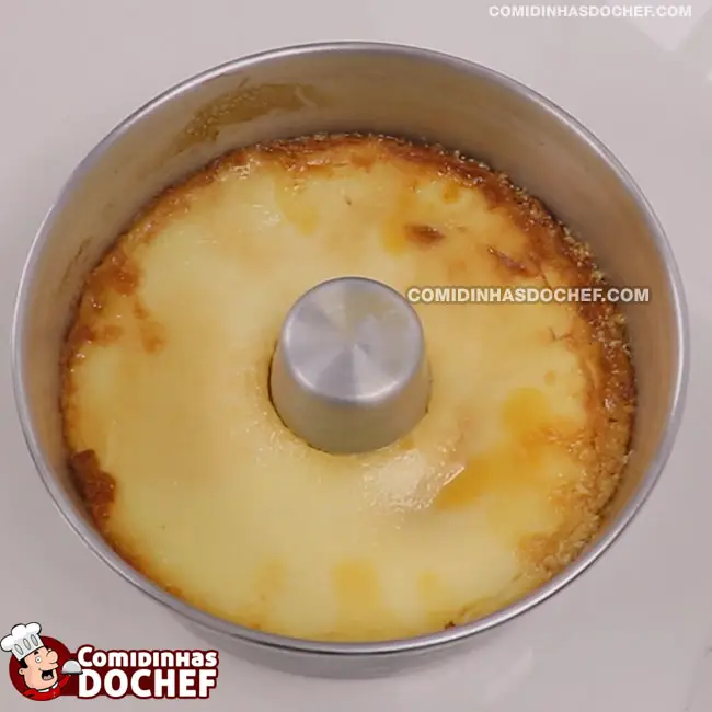 Pudim de Leite Condensado na AirFryer - Passo 9