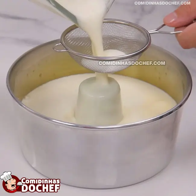 Pudim de Leite Condensado na AirFryer - Passo 2