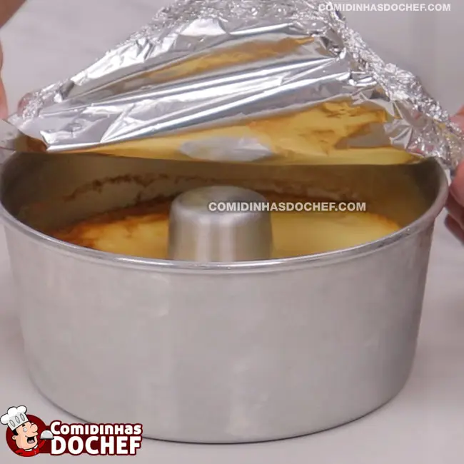 Pudim na AirFryer Simples - Passo 9