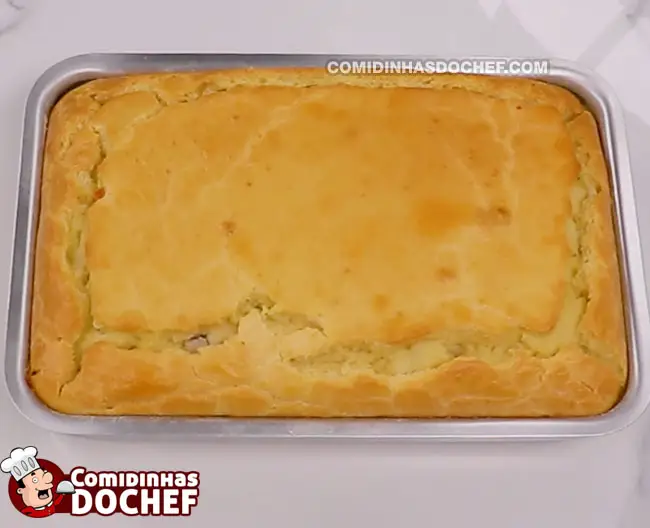Torta de Sardinha em Lata Tradicional - Passo 7