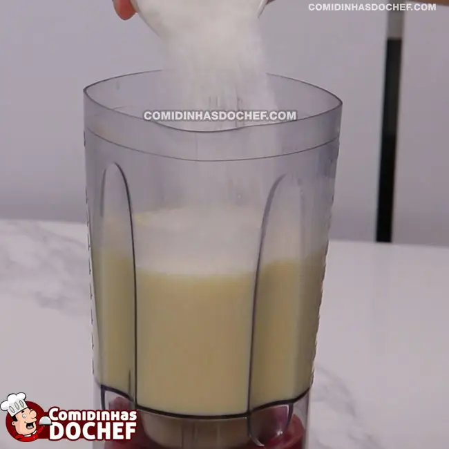 Toucinho do Céu de Liquidificador - Passo 2