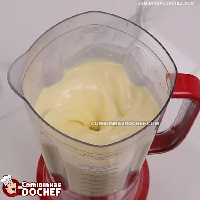 Toucinho do Céu de Liquidificador - Passo 3