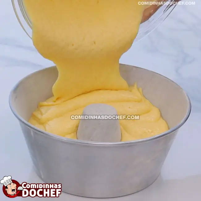 Bolo de Laranja com Tang - Passo 6