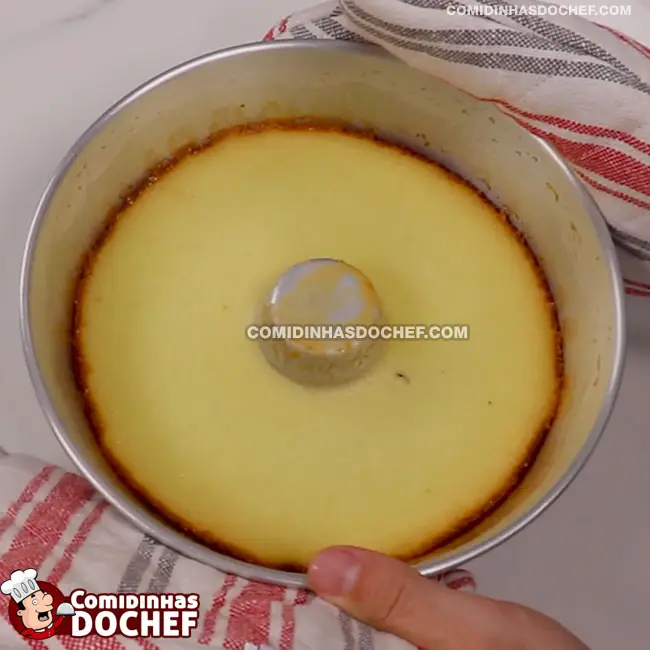 Pudim de Batata Doce Simples - Passo 11