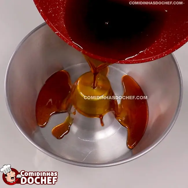 Pudim de Batata Doce com Leite Condensado - Passo 4