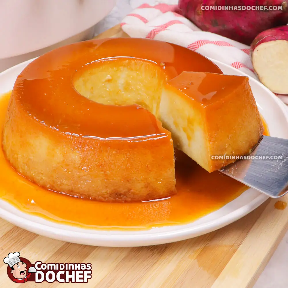 Pudim de Batata Doce Simples