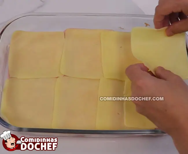 Torta de Pão de Forma Simples - Passo 4
