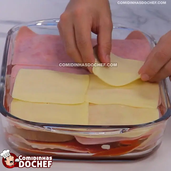 Torta de Pão de Forma Simples - Passo 6