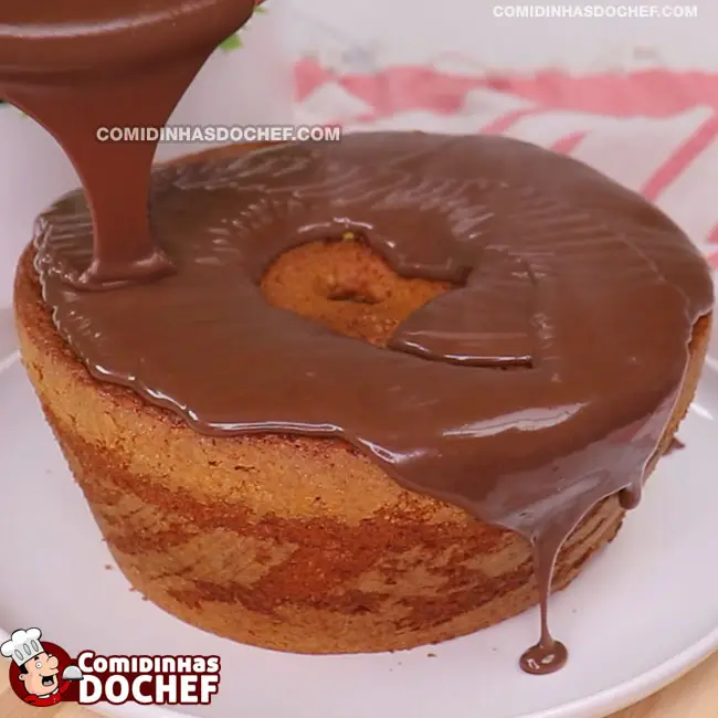 Bolo de Cenoura de Liquidificador - Passo 5