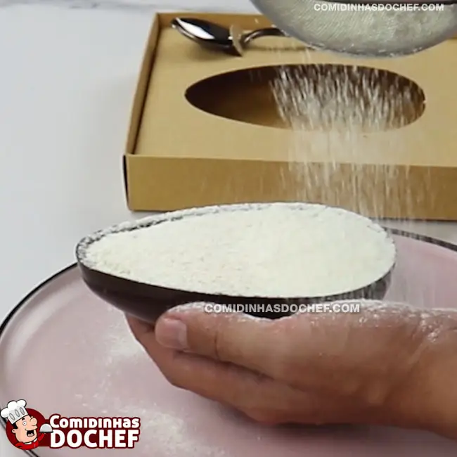 Ovo de Páscoa de Leite em Pó - Passo 5