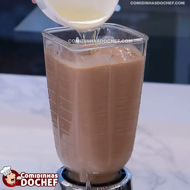 Sobremesa de Chocolate com Creme de Leite - Passo 5