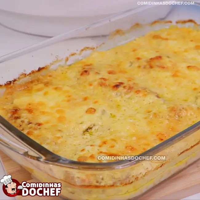 Filé de Frango ao Molho Branco - Passo 6