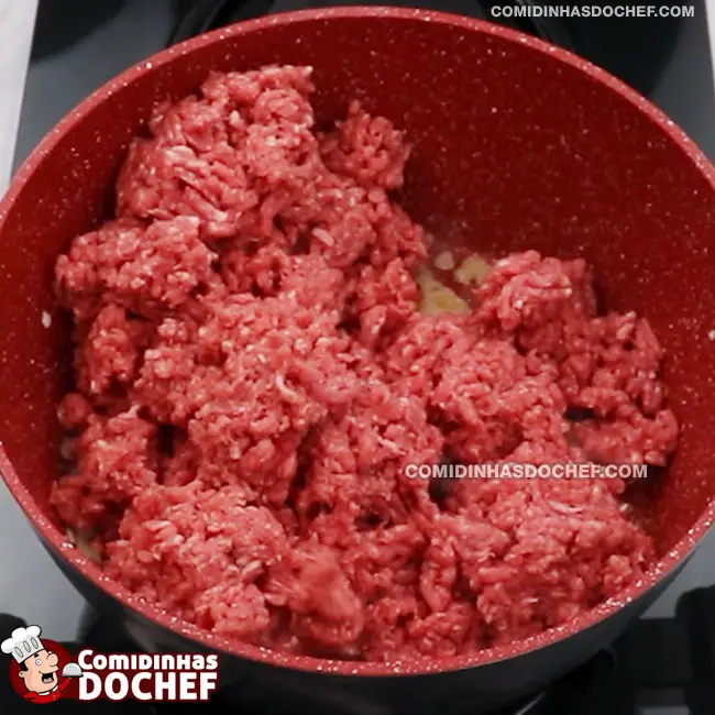 Molho de Carne Moída para Lasanha - Passo 4