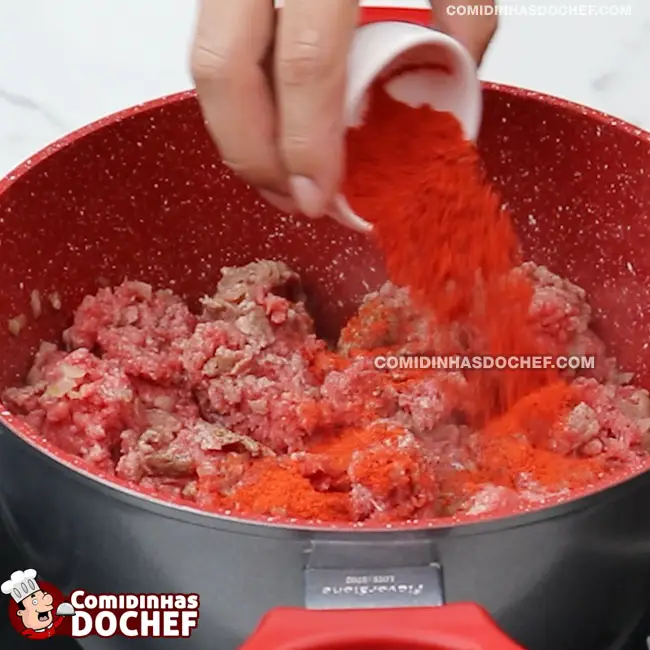 Molho de Carne Moída para Lasanha - Passo 5