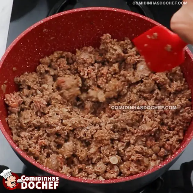 Molho de Carne Moída para Lasanha - Passo 6