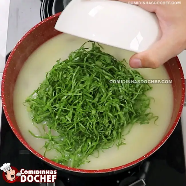 Caldo Verde com Batata - Passo 11