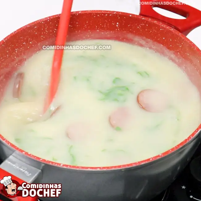 Caldo Verde com Batata - Passo 13
