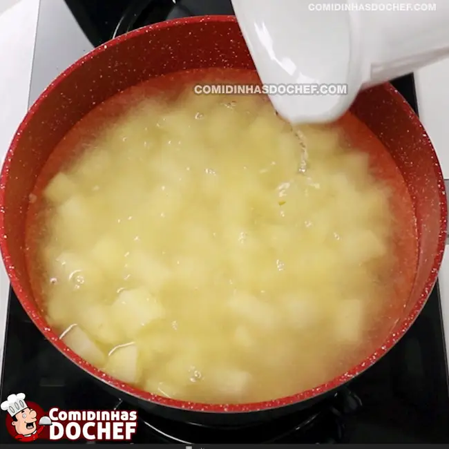 Caldo Verde com Batata - Passo 5