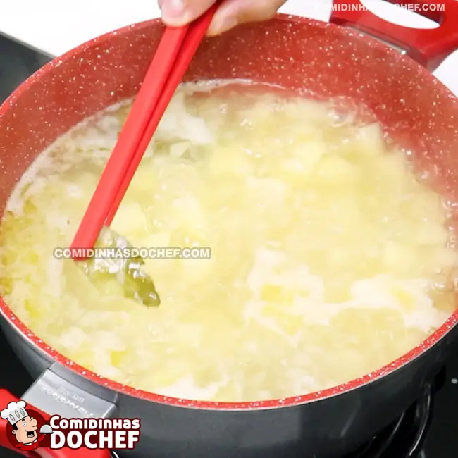 Caldo Verde com Batata - Passo 7
