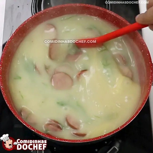 Caldo Verde com Couve - Passo 11