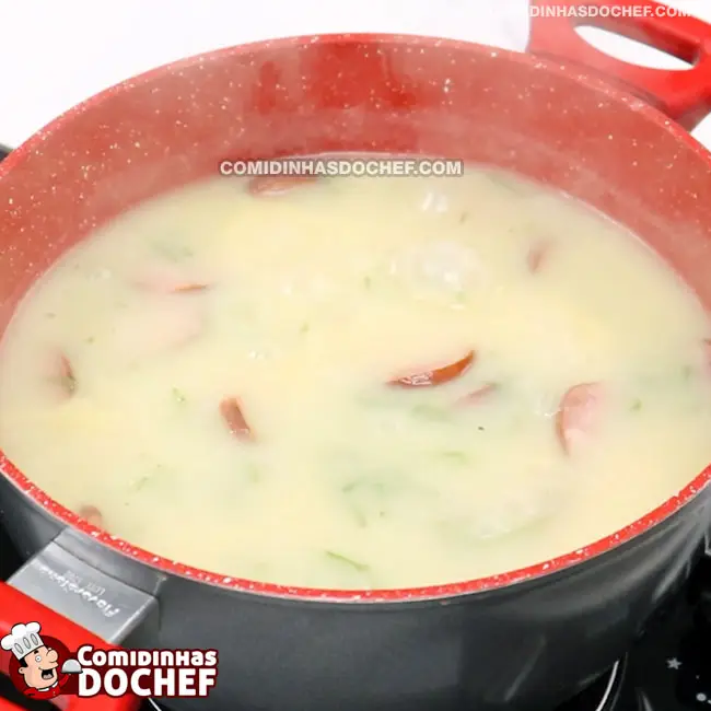 Caldo Verde com Couve - Passo 12