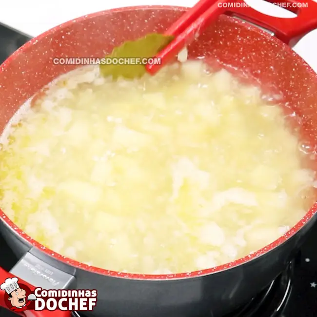 Caldo Verde com Couve - Passo 6