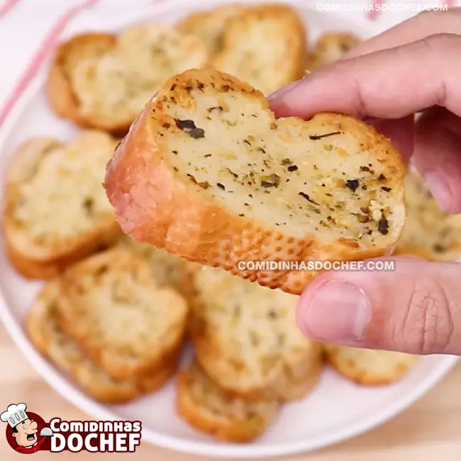 Torradinha de Pão Frânces - Passo 7