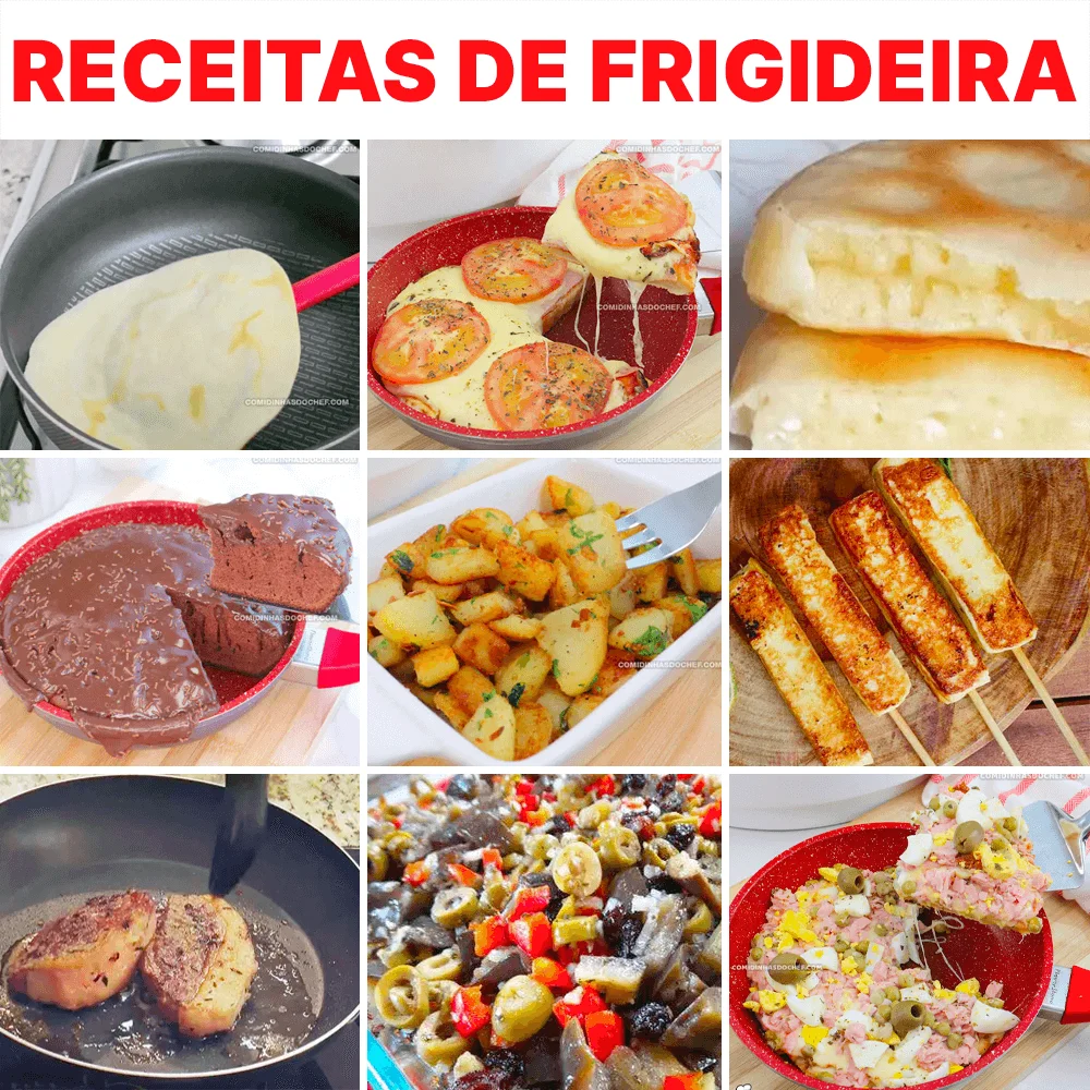 10 Receitas de Frigideira para Fazer super Rápido!