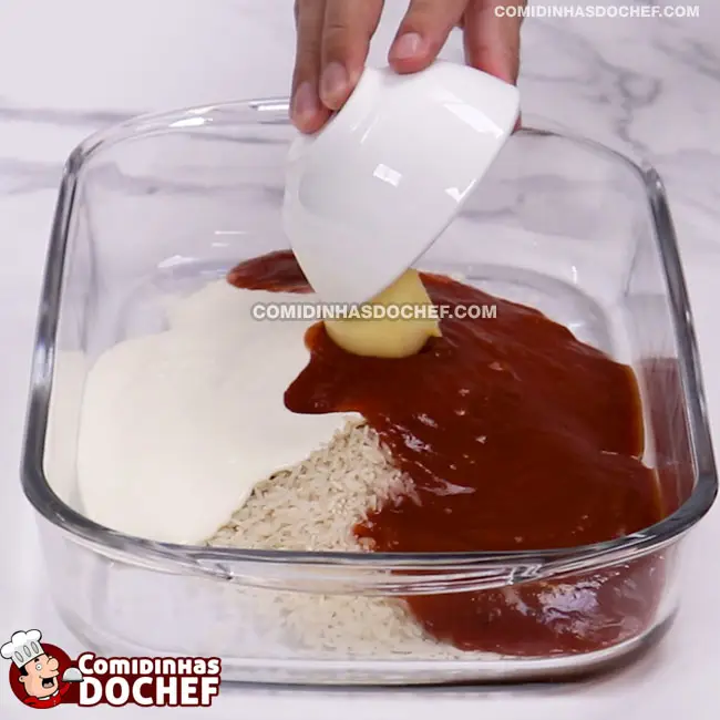 Arroz de Preguiçoso Simples E Rápido - Passo 1