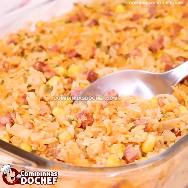 Arroz de Preguiçoso Simples E Rápido - Passo 6