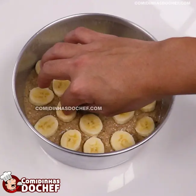 Bolo de Banana SEM Farinha e SEM Açúcar - Passo 9