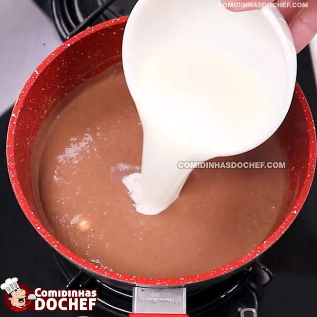 Chocolate Quente SEM Açúcar - Passo 3