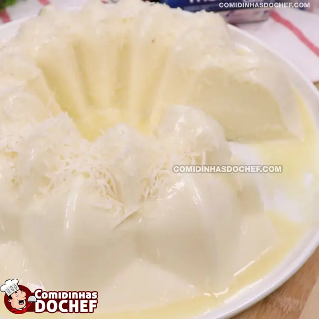 Pudim de Maria Mole com Leite De Coco - Passo 10