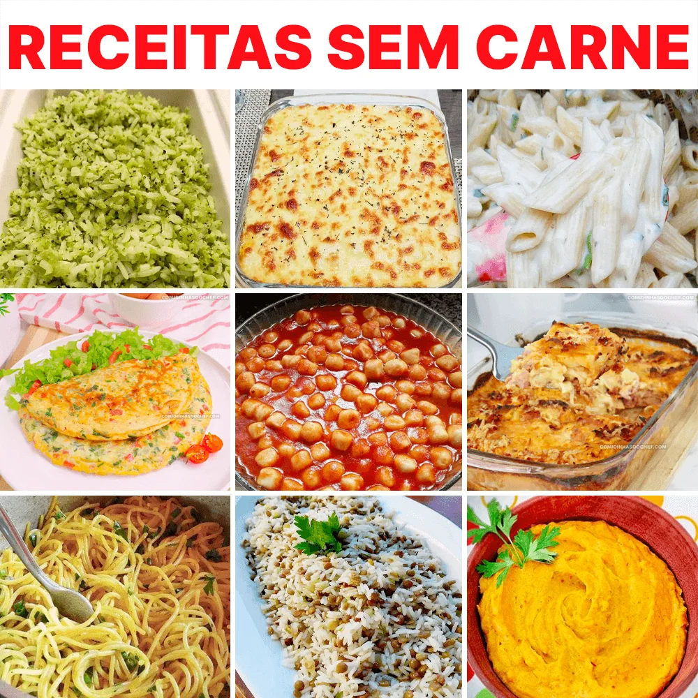 21 Receitas Sem Carne Para o Almoço