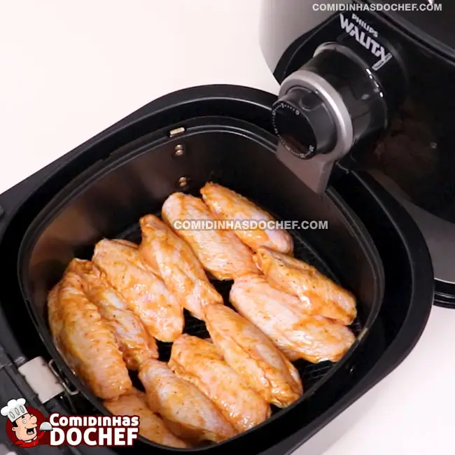 Tulipa de Frango na Airfryer - Passo 6