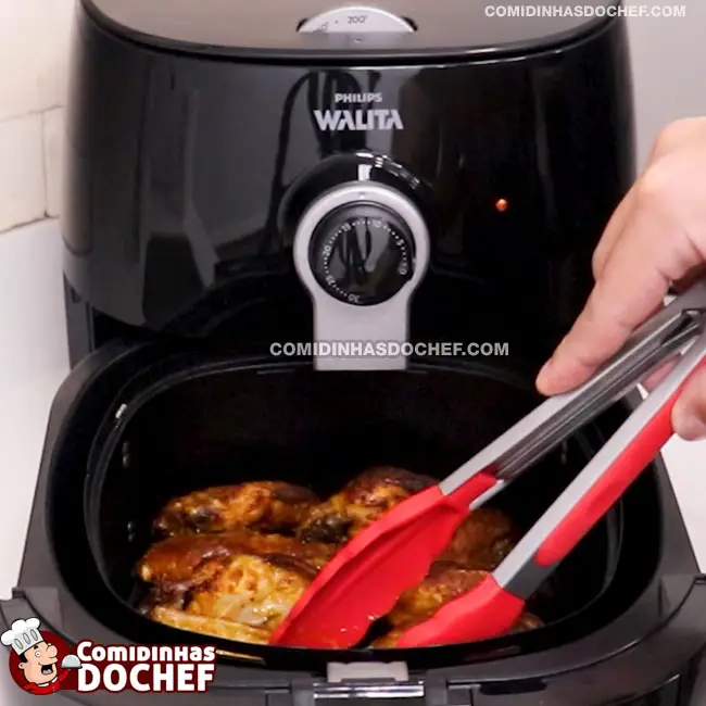Tulipa de Frango na Airfryer - Passo 8