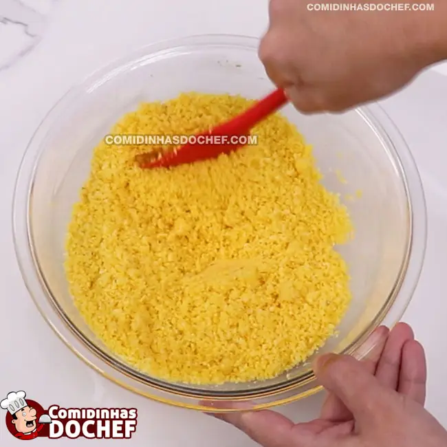 Cuscuz de Milho Simples - Passo 4